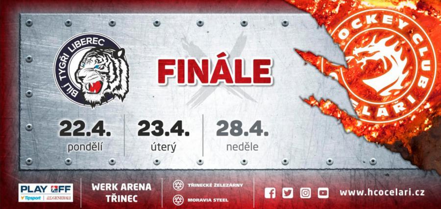 6. finále: HC Oceláři - Bílí Tygři Liberec